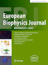 EUROPEAN BIOPHYSICS JOURNAL WITH BIOPHYSICS LETTERS雜志封面